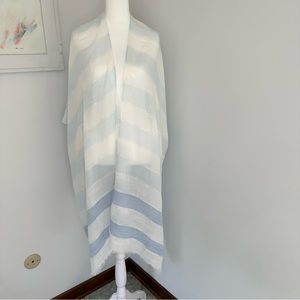 NEW WITH TAGS beautiful sheer Lane Bryant kimono style open front cardigan osfa